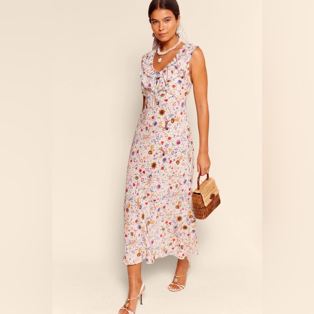 Rixo x Ciao Lucia Midi Dress